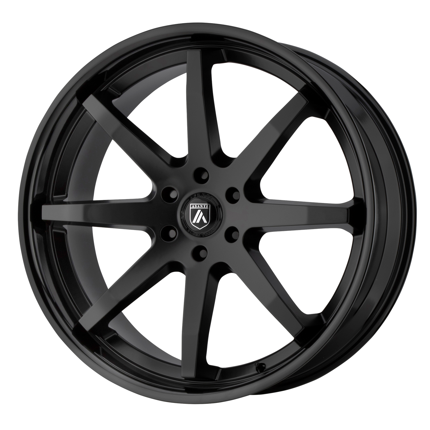 KAISER 20x9 5x120.00 SATIN BLACK W/ GLOSS BLACK LIP (30 mm) - Tires and Engine Performance