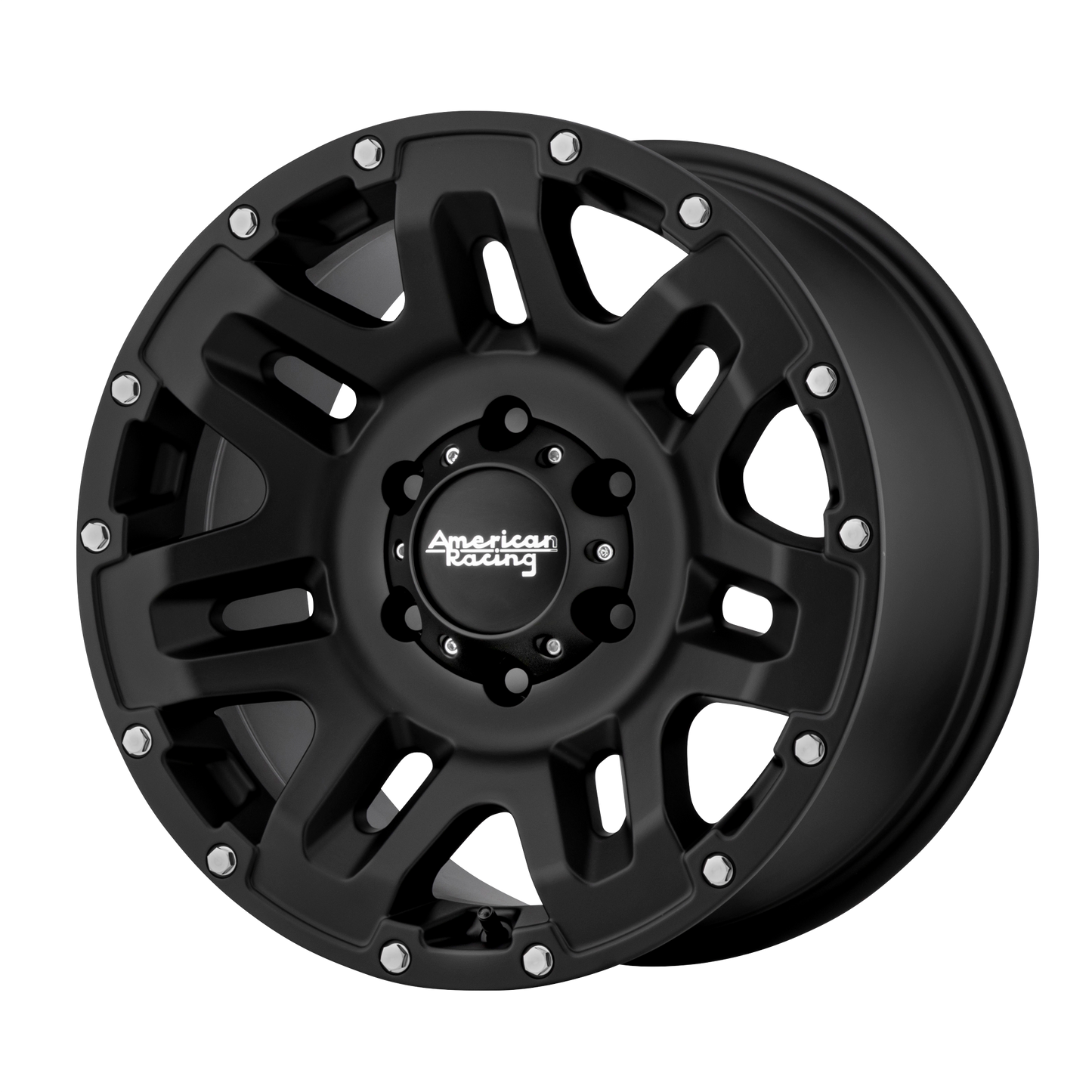 American Racing AR200 YUKON 18X8.5 15 6X139.7/6X5.5 Cast Iron Black