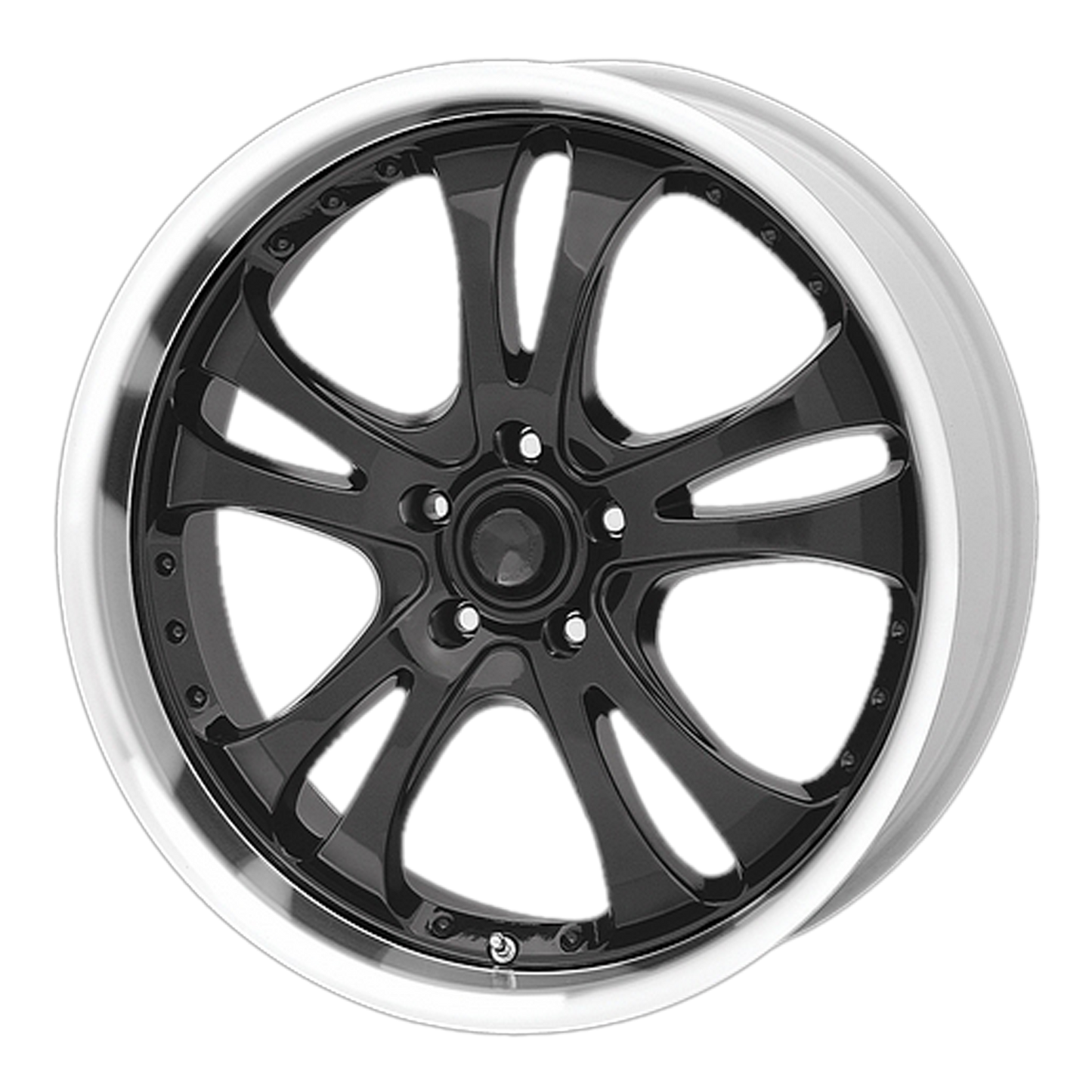 American Racing AR393 CASINO 17X7.5 45 4X100/4X100 Gloss Black With Diamond Cut Lip