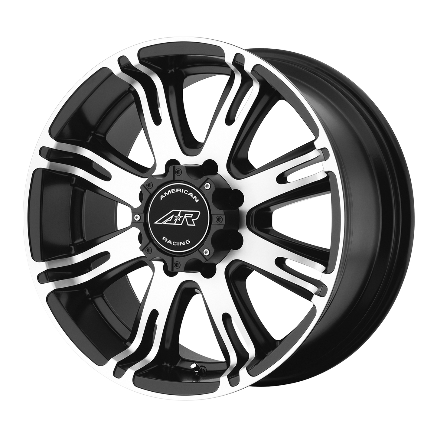 American Racing AR708 20X9 20 6X139.7/6X5.5 Matte Black Machined