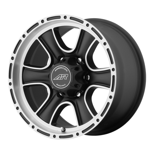 American Racing AR902 15X9 -24 5X139.7/5X5.5 Satin Black Machined