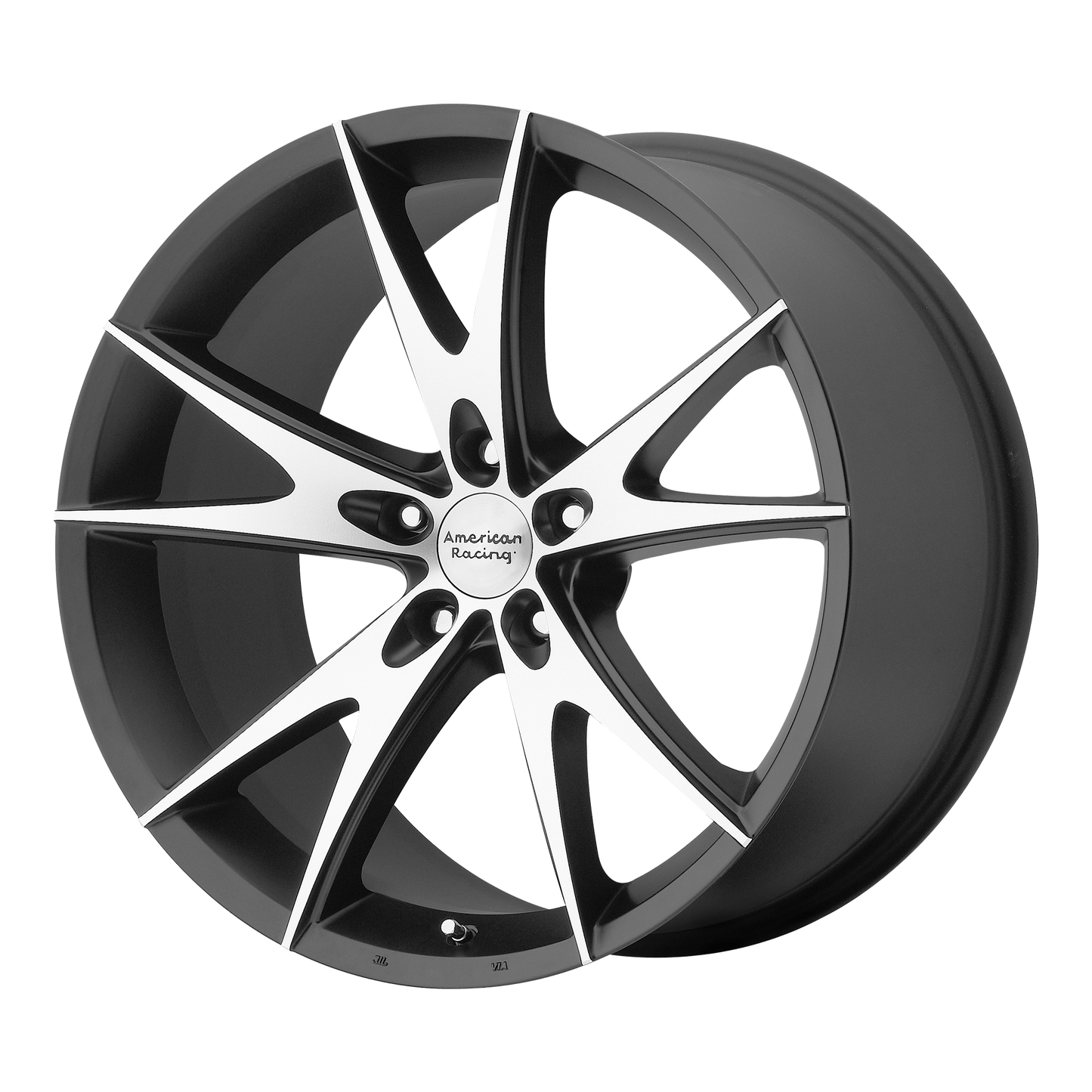 American Racing AR903 17X8 38 5X120/5X120 Gloss Black Machined