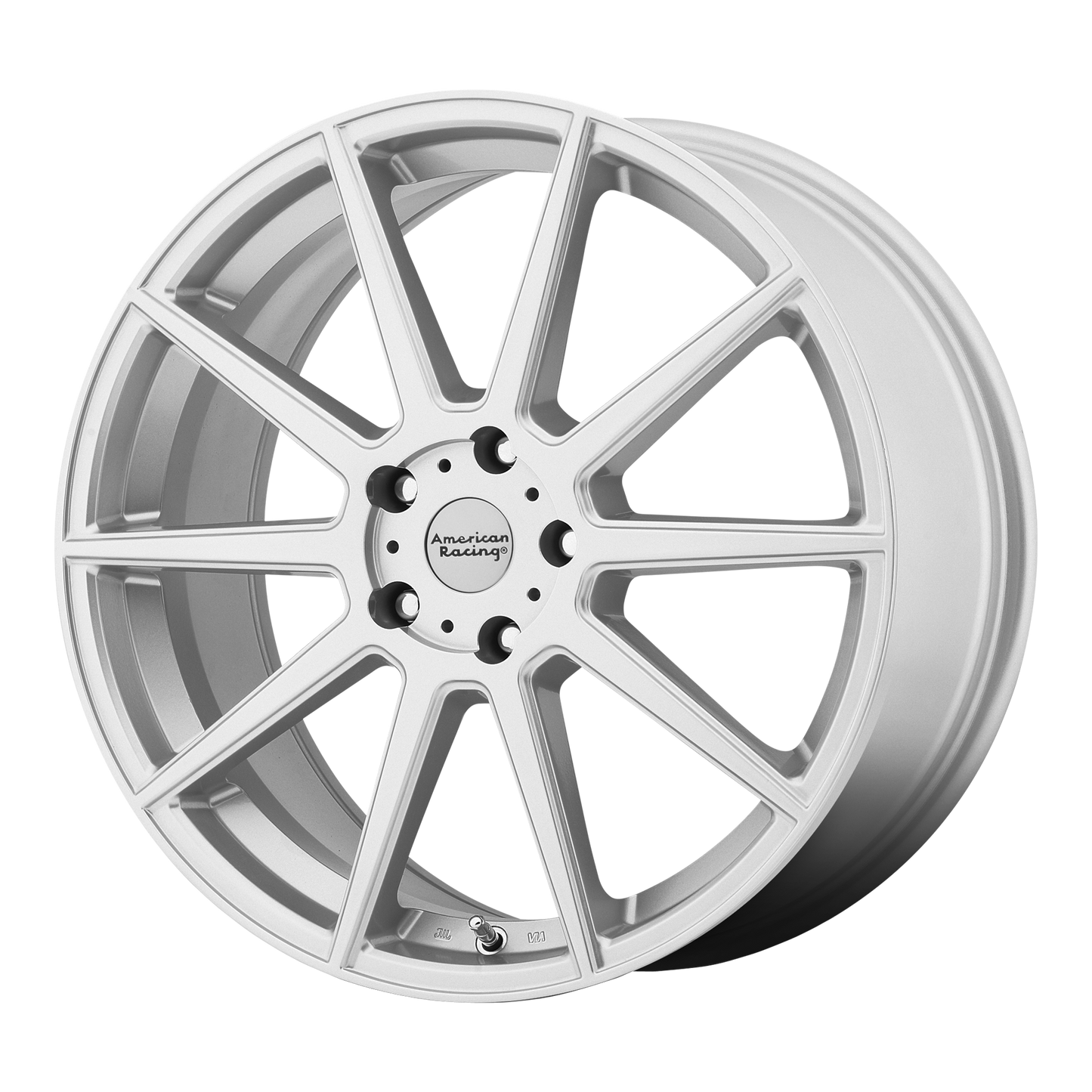 American Racing AR908 16X7 40 5X115/5X115 Silver With Machined Face
