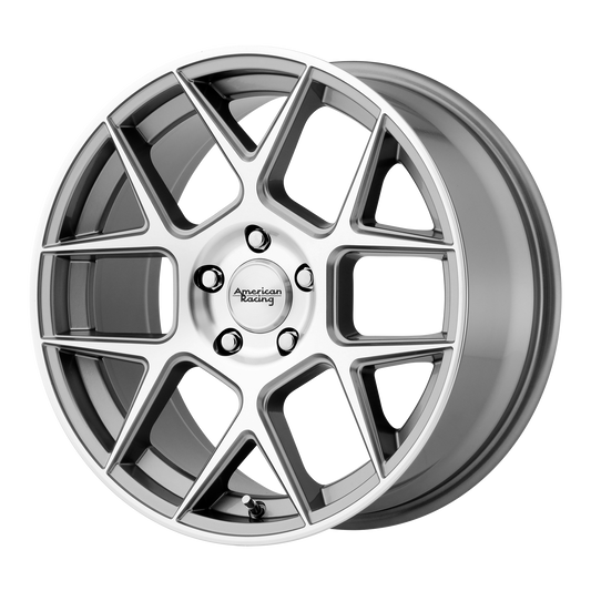 American Racing AR913 APEX 20X9 25 5X120/5X120 Gun Metal Machined Face