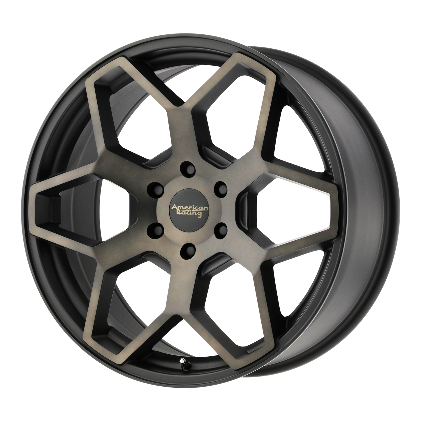 American Racing AR916 18X8.5 35 6X135/6X135 Satin Black With Dark Tint Clear Coat
