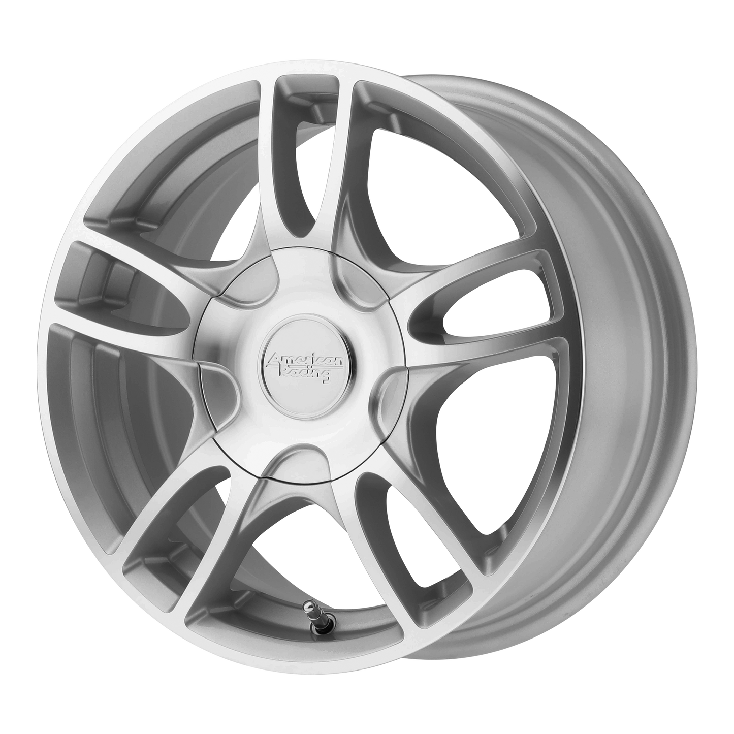 American Racing AR919 ESTRELLA 2 15X7 35 5X110/5X115/5X110/115 Silver Machined