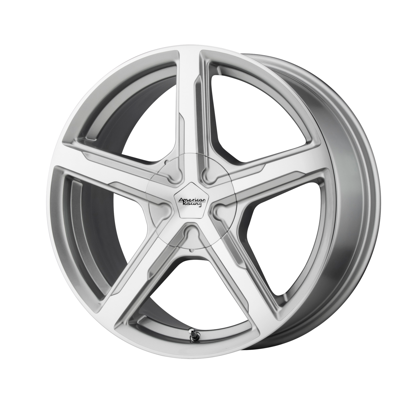 American Racing AR921 TRIGGER 17X7 40 5X110/5X115/5X110/115 Silver Machined