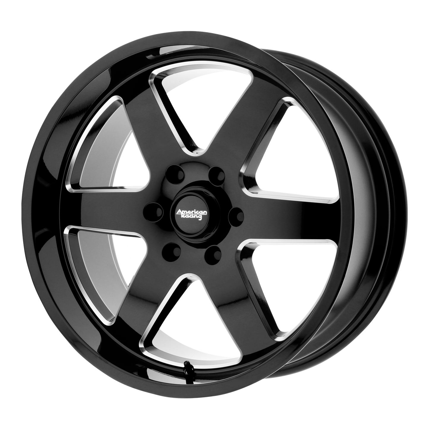 American Racing AR926 PATROL 18X9 12 6X135/6X135 Gloss Black Milled
