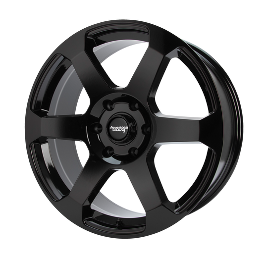 American Racing AR931 17X8.5 15 6X120/6X120 Gloss Black