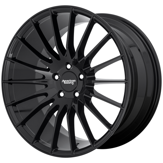 American Racing AR934 FASTLANE 20X8.5 35 5X120/5X120 Gloss Black