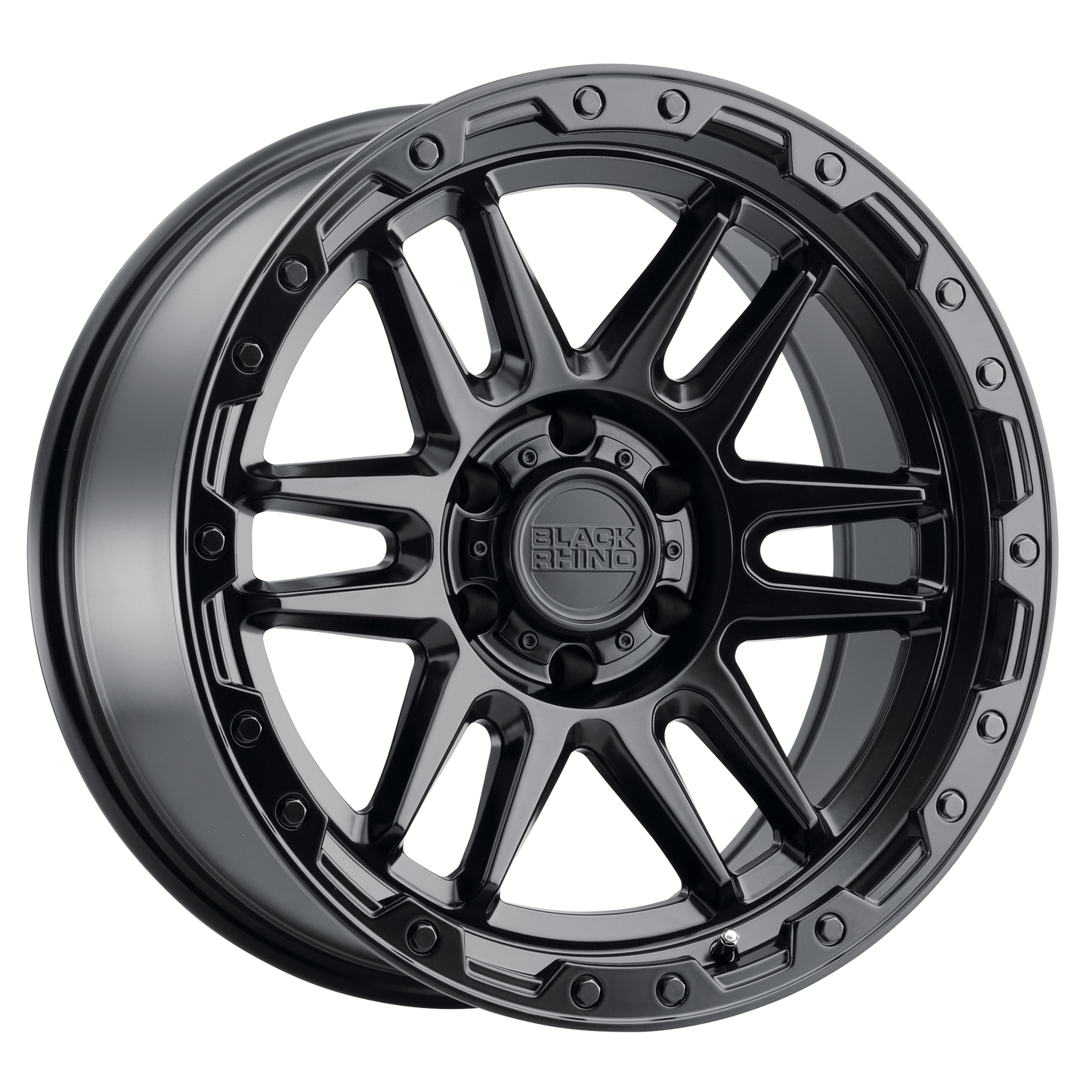 Black Rhino APACHE 17X8.5 0 6X120/6X120 MATTE BLACK W/ BLACK BOLTS
