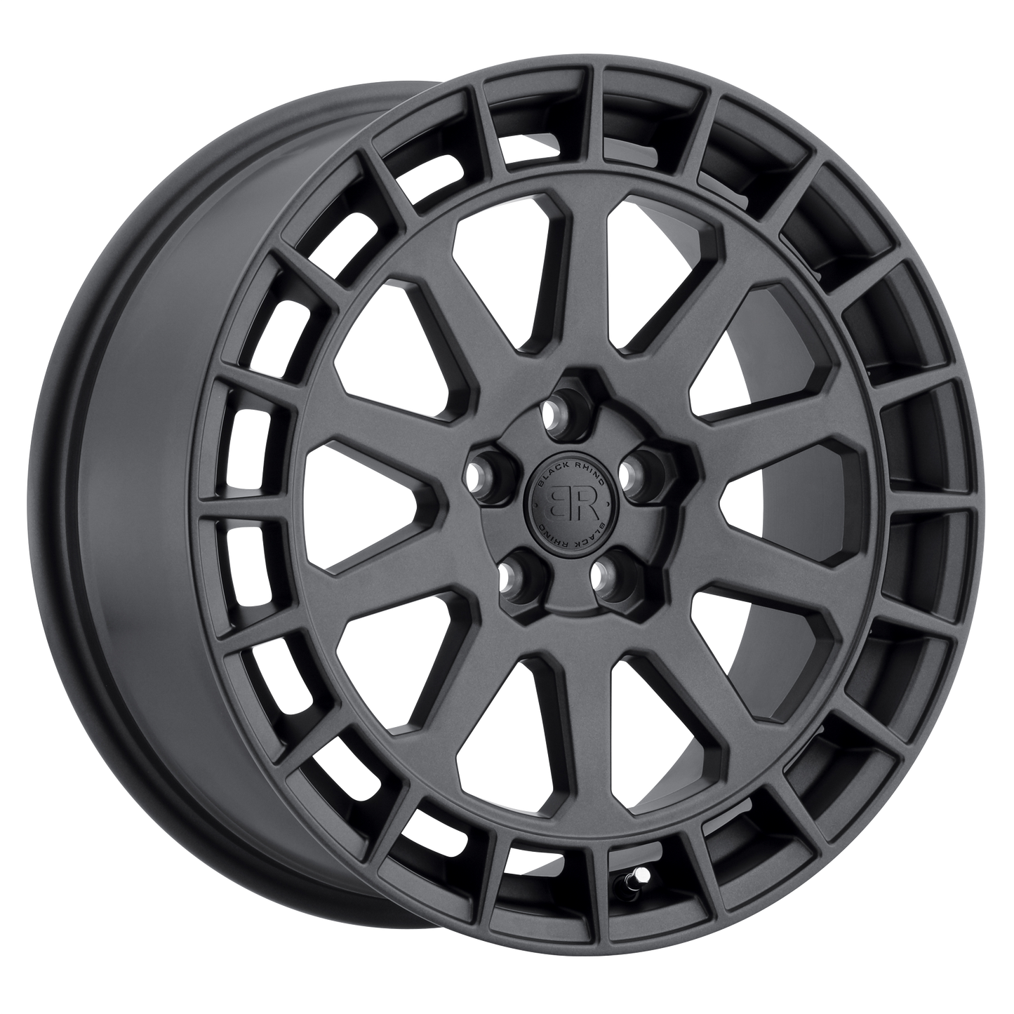 Black Rhino BOXER 18X8 40 5X108/5X4.25 GUN BLACK