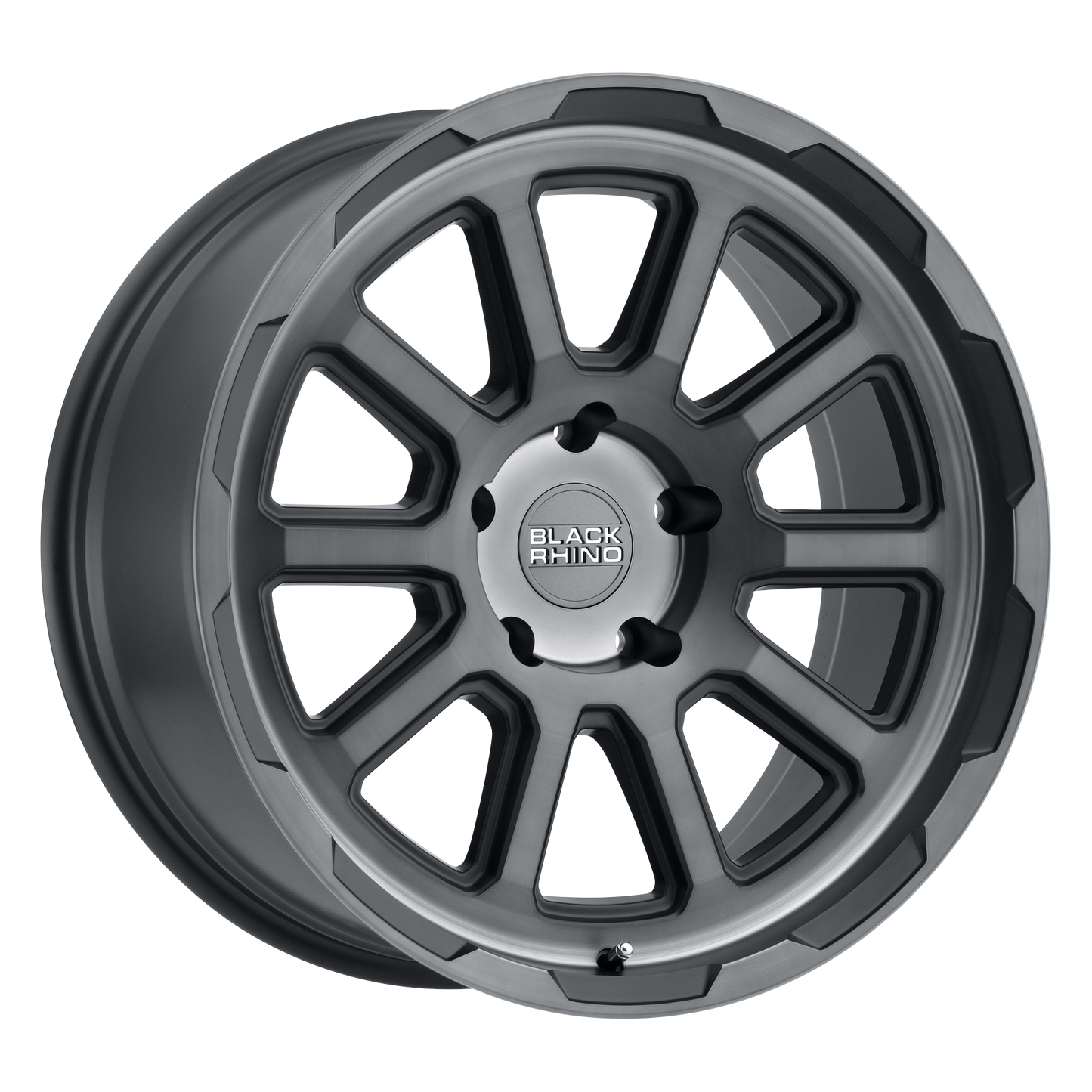 Black Rhino CHASE 18X8 10 5X120/5X120 BRUSHED GUNMETAL