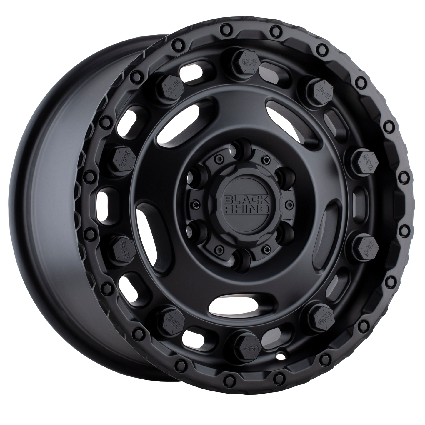 Black Rhino GLACIER 16X8 38 6X130/6X130 MATTE BLACK