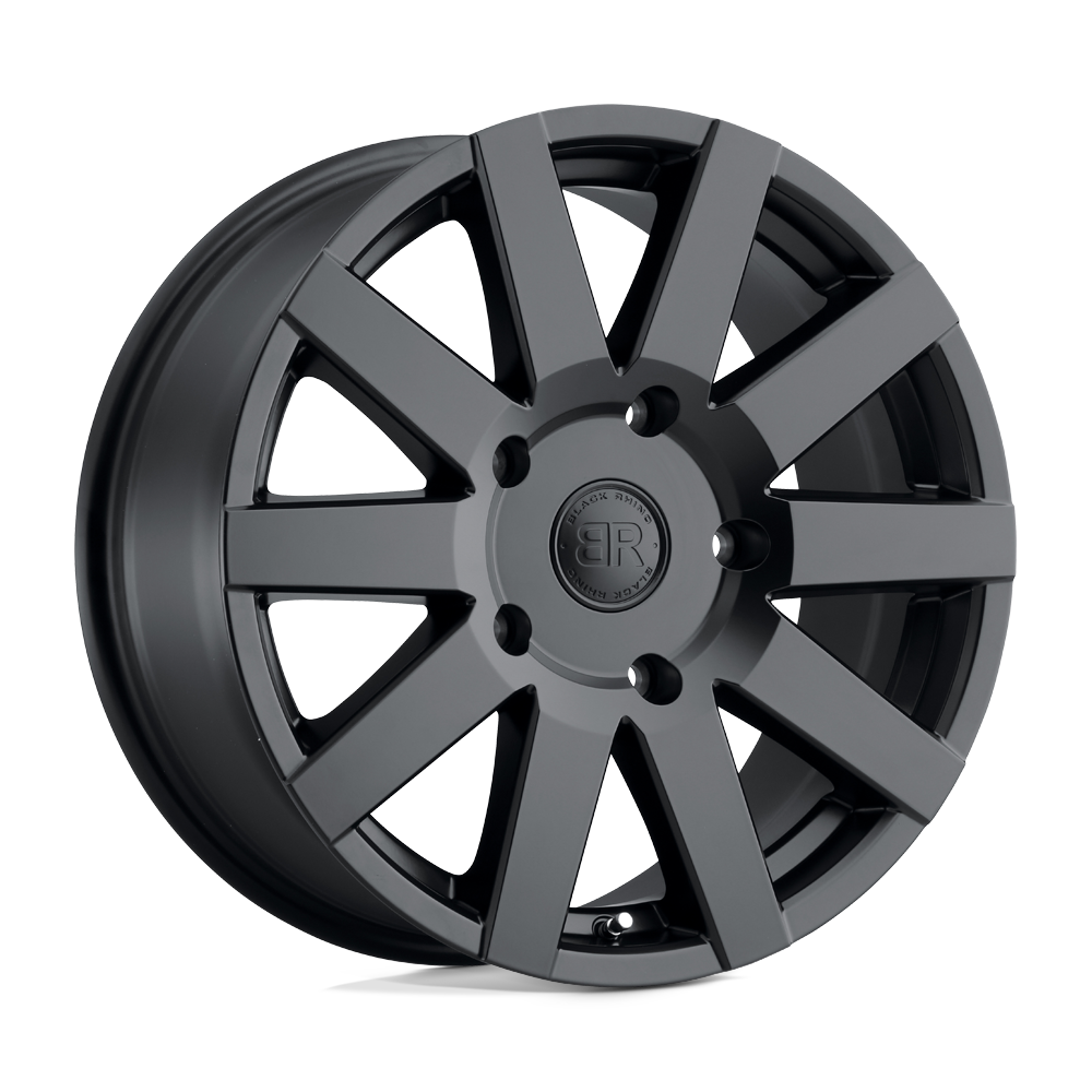 Black Rhino JOURNEY 18X8 48 5X130/5X130 MATTE BLACK