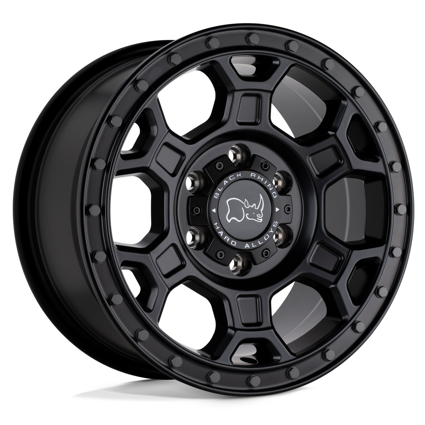 Black Rhino MIDHILL 18X8 48 5X130/5X130 MATTE BLACK W/ GUNMETAL BOLTS