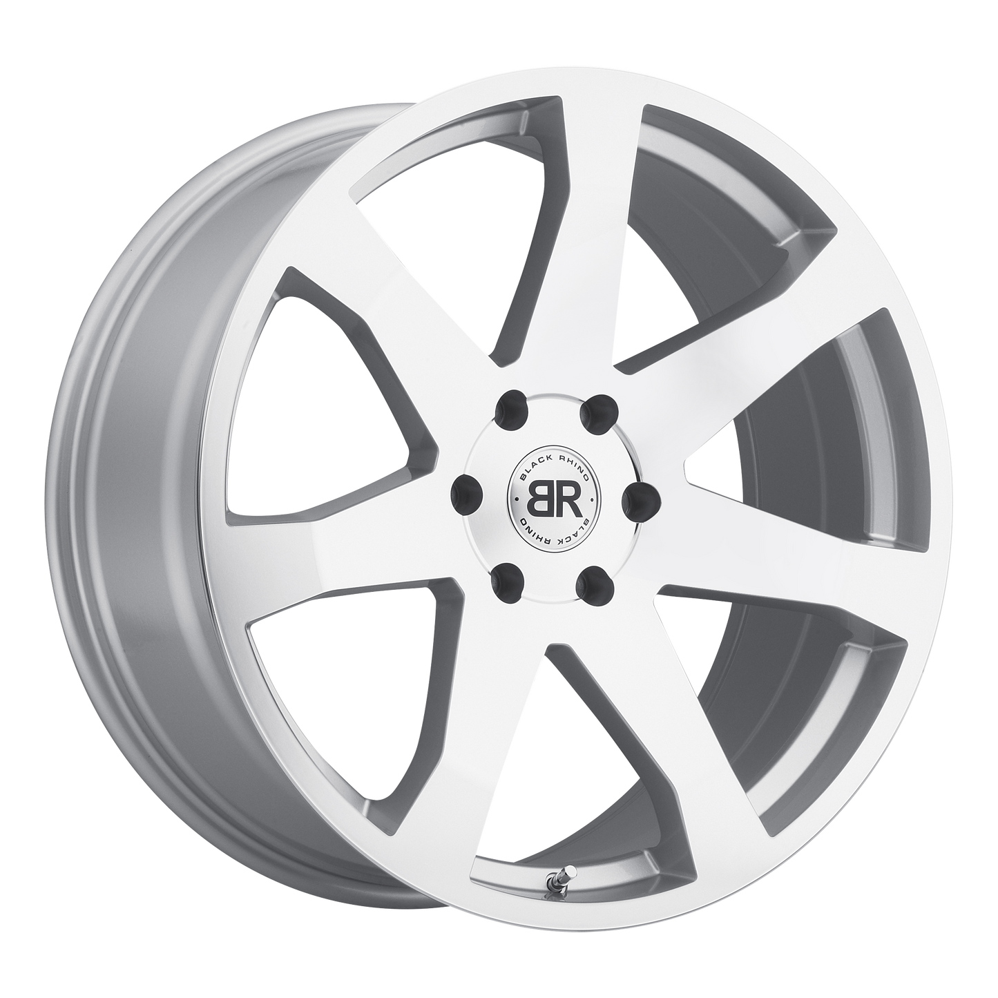 Black Rhino MOZAMBIQUE 18X8.5 20 6X139.7/6X5.5 SILVER W/ MIRROR CUT FACE