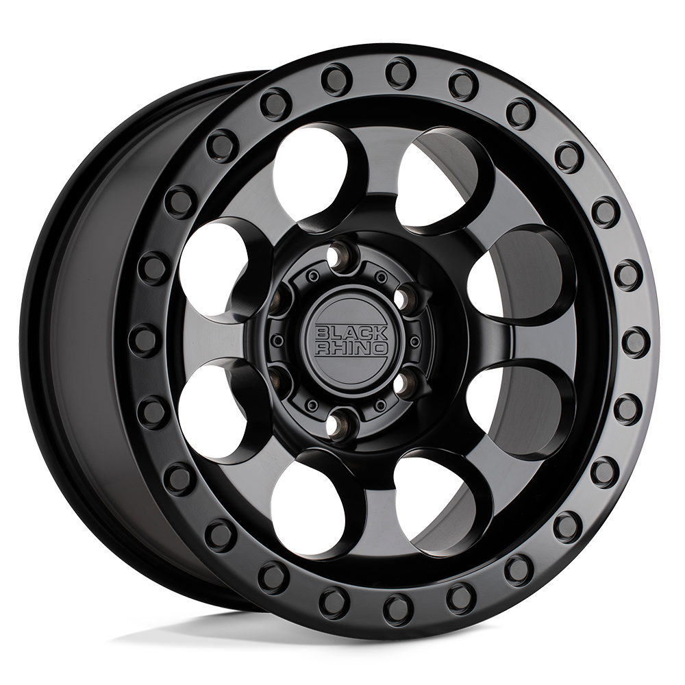 Black Rhino RIOT 17X8.5 -38 5X127/5X5.0 MATTE BLACK
