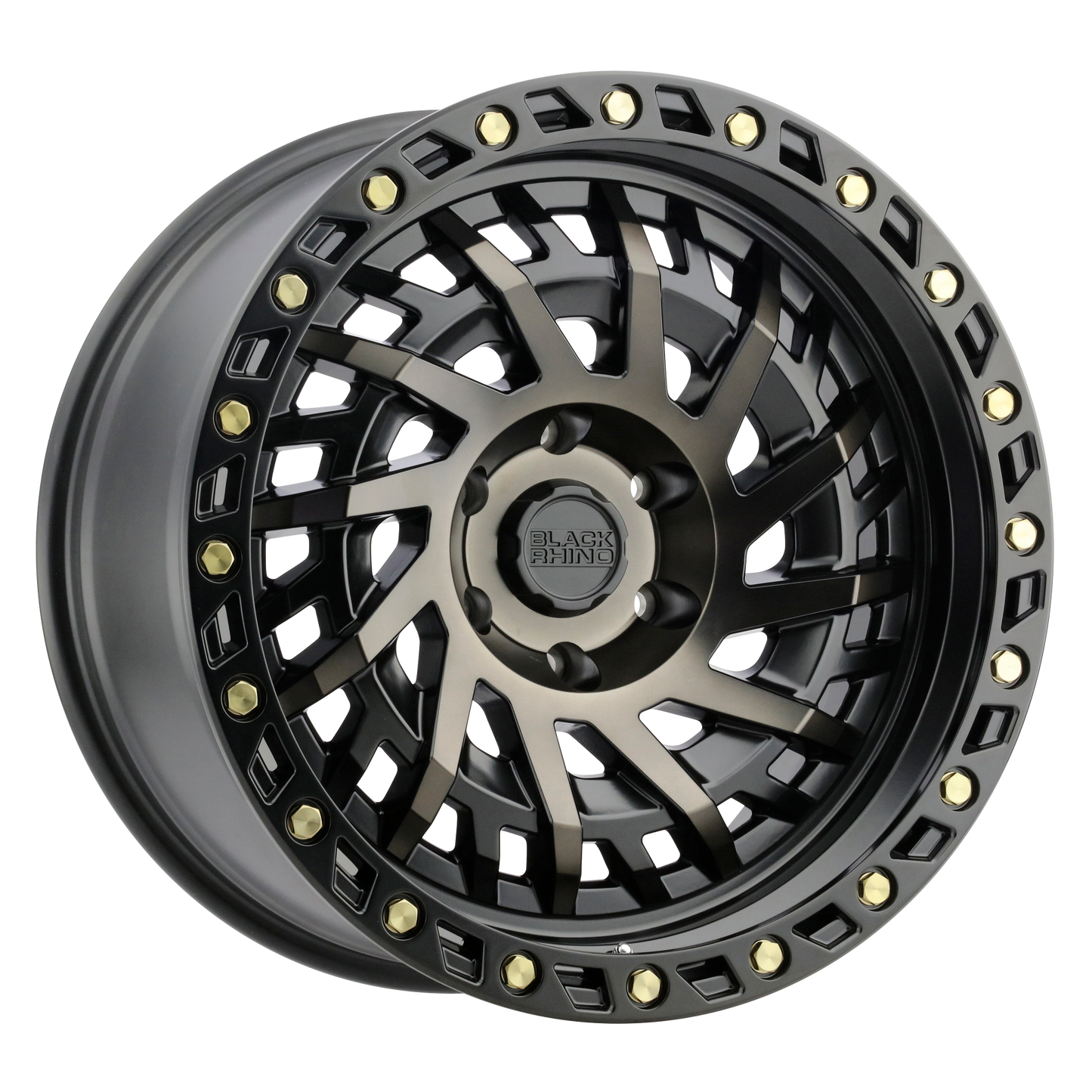 Black Rhino SHREDDER 17X9 0 5X127/5X5.0 MATTE BLACK W/ MACHINED DARK TINT