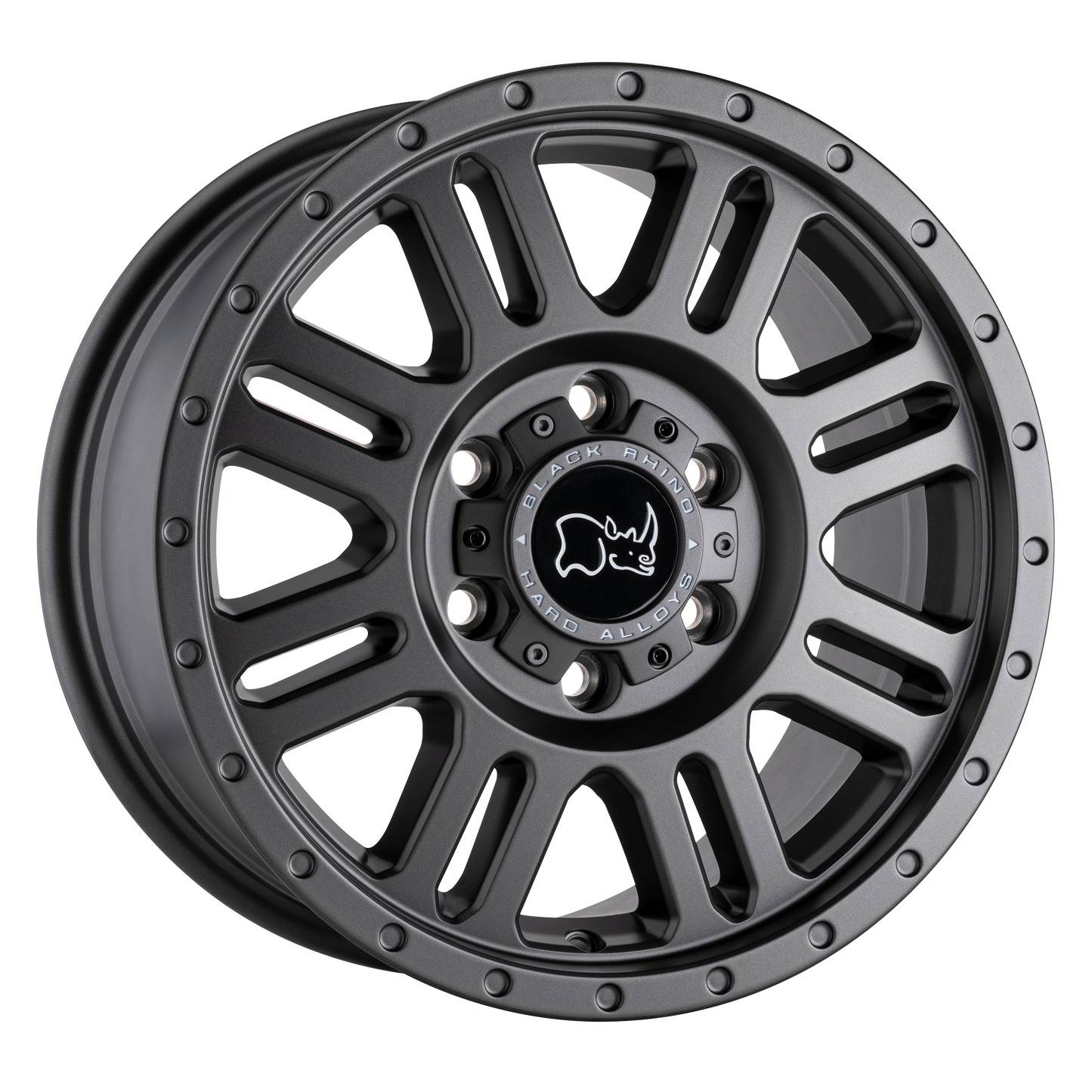Black Rhino YELLOWSTONE 17X8 38 6X130/6X130 MATTE GUNMETAL