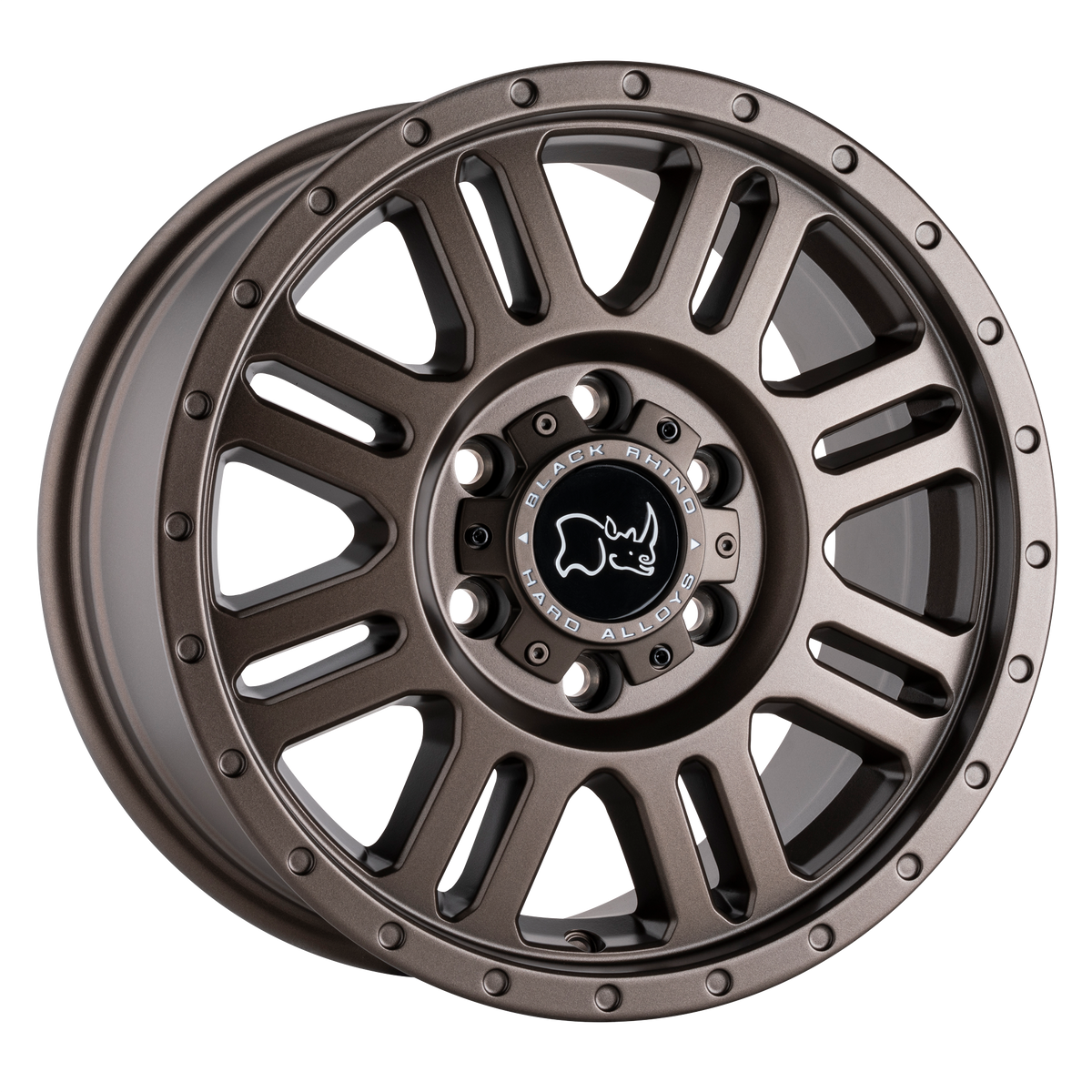Black Rhino YELLOWSTONE 18X8 48 6X130/6X130 MATTE BRONZE