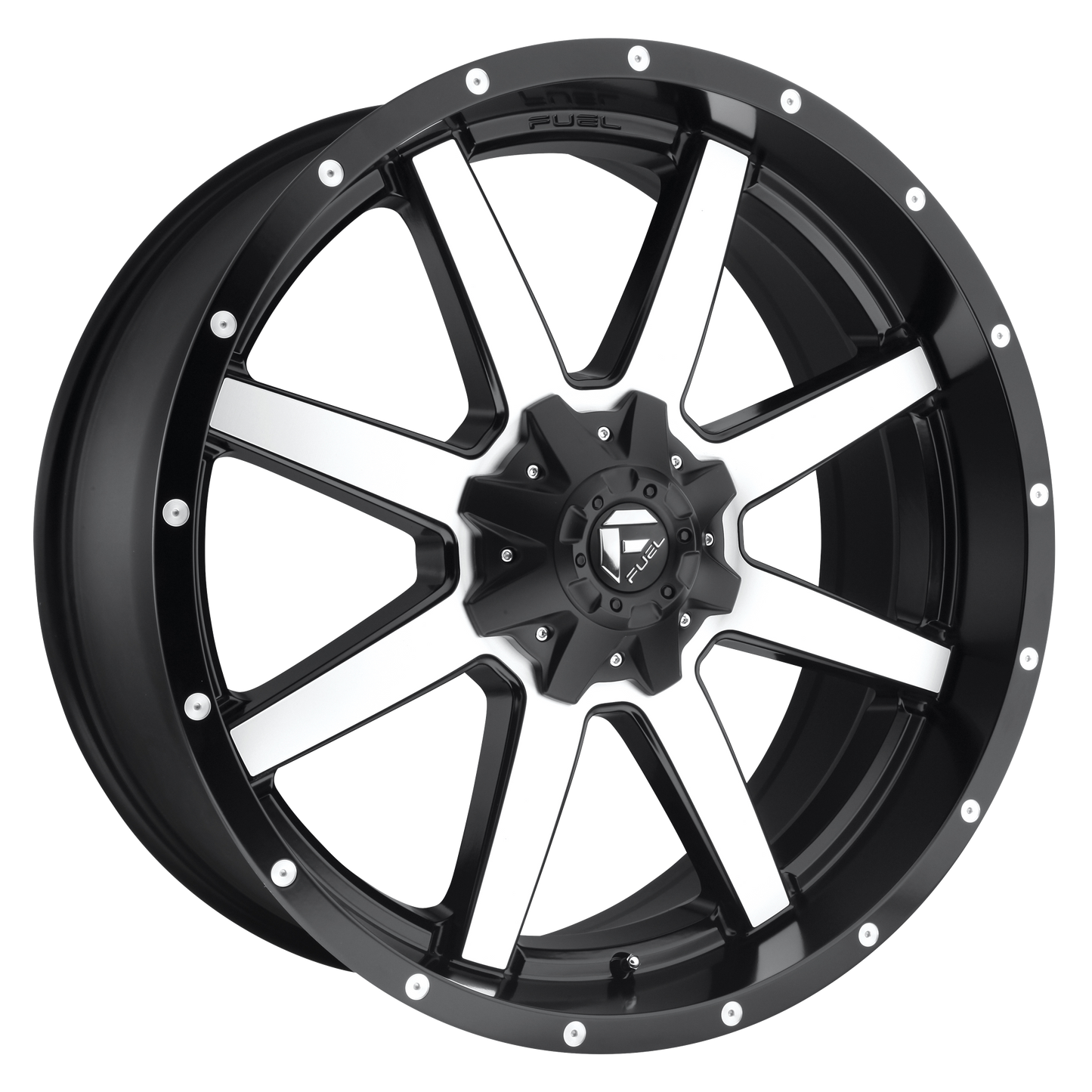 MAVERICK 20x9 8x180.00 MATTE BLACK MACHINED (20 mm) - Tires and Engine Performance