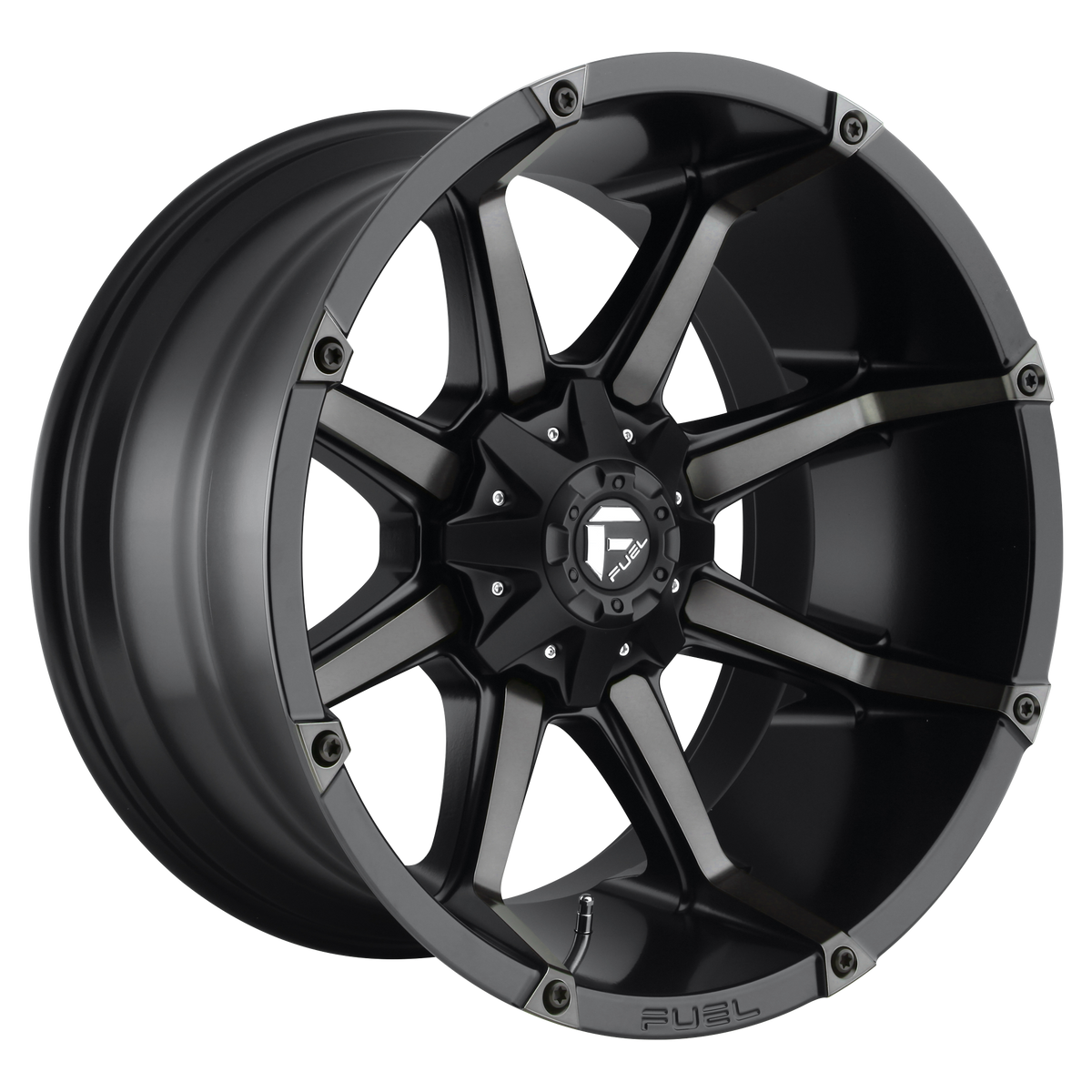 COUPLER 20x10 5x139.70/5x150.00 MATTE BLACK DOUBLE DARK TINT (-12 mm) - Tires and Engine Performance
