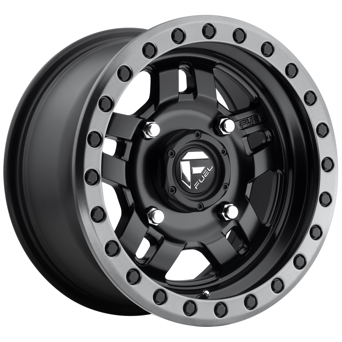ANZA 20x9 6x139.70 MATTE BLACK GUN METAL RING (19 mm) - Tires and Engine Performance