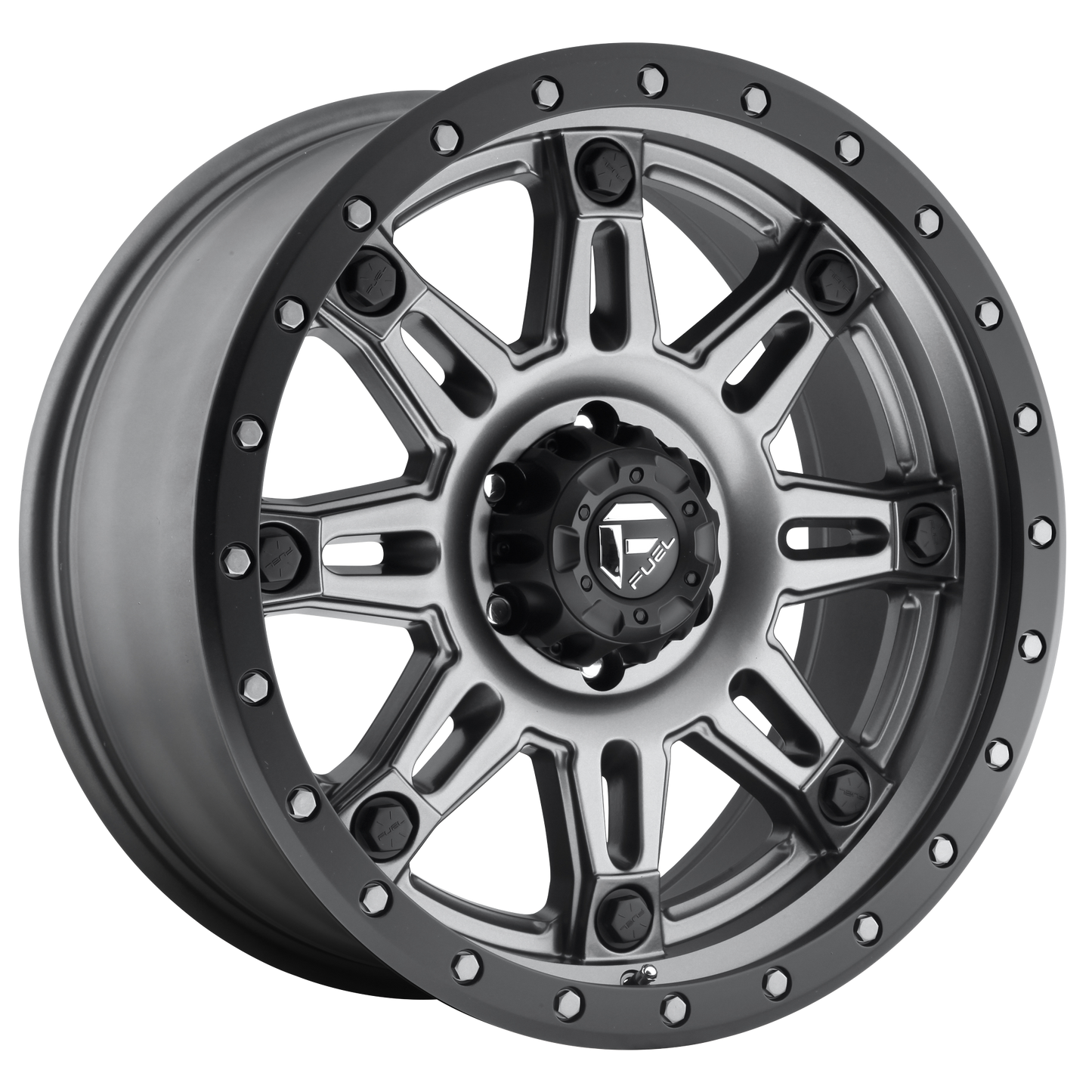 HOSTAGE III 20x9 6x139.70 MATTE GUN METAL BLACK BEAD RING (1 mm) - Tires and Engine Performance
