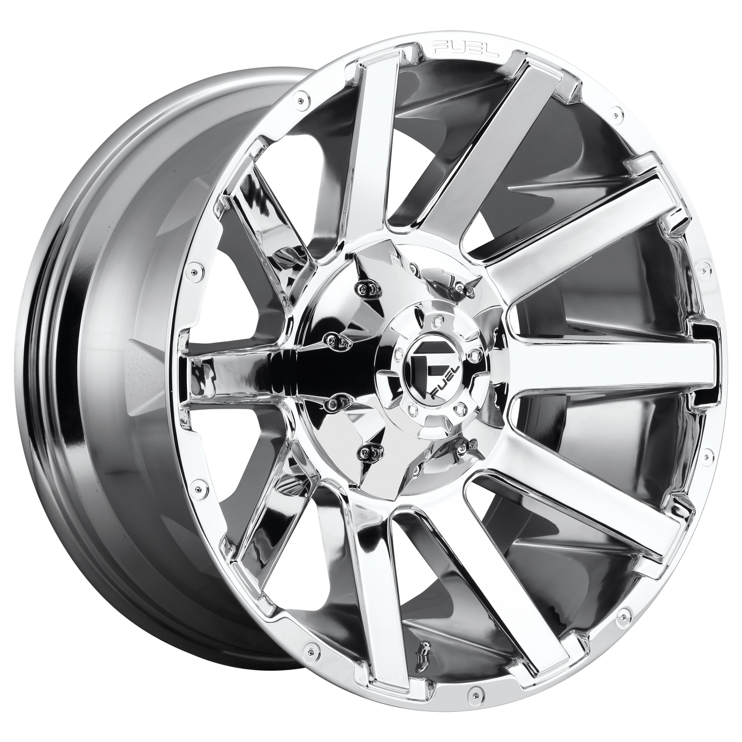 CONTRA 22x12 6x135.00/6x139.70 CHROME PLATED (-43 mm) - Tires and Engine Performance