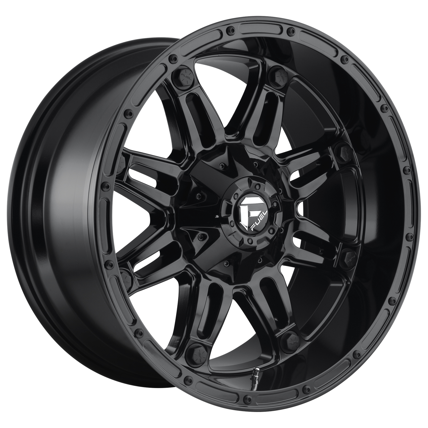 HOSTAGE 17x9 6x135.00/6x139.70 GLOSS BLACK (-12 mm) - Tires and Engine Performance