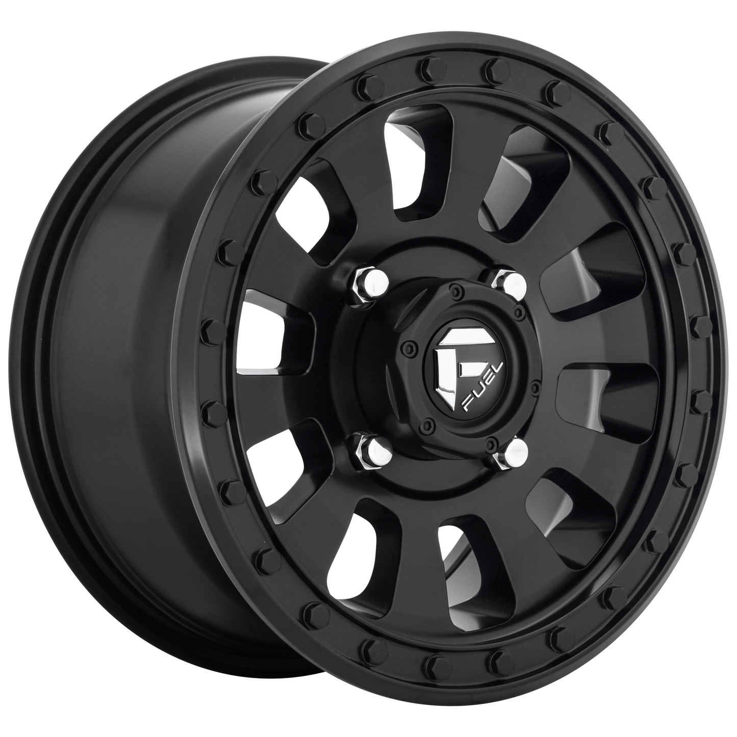 TACTIC 15x7 4x156.00 MATTE BLACK (38 mm) - Tires and Engine Performance