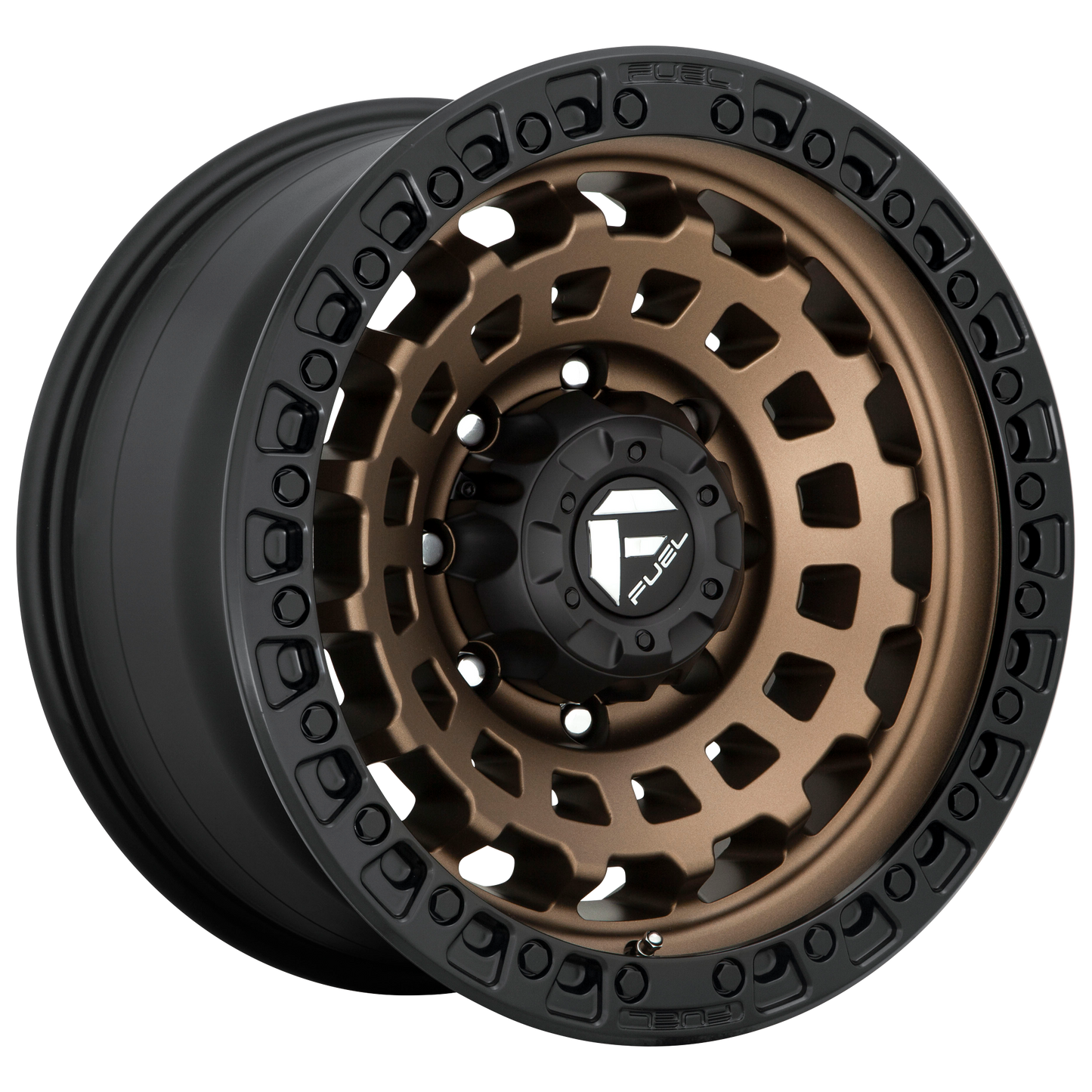 ZEPHYR 17x8 5x100.00 MATTE BRONZE BLACK BEAD RING (38 mm) - Tires and Engine Performance