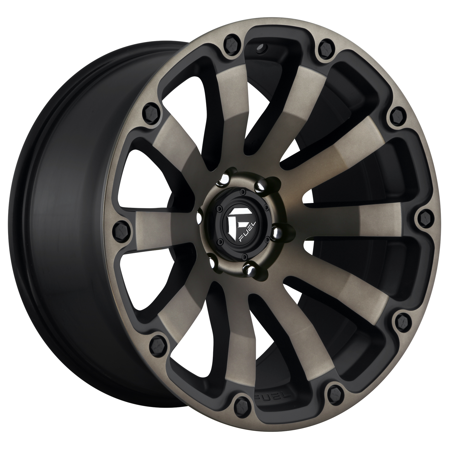 DIESEL 20x9 6x135.00 MATTE BLACK DOUBLE DARK TINT (1 mm) - Tires and Engine Performance