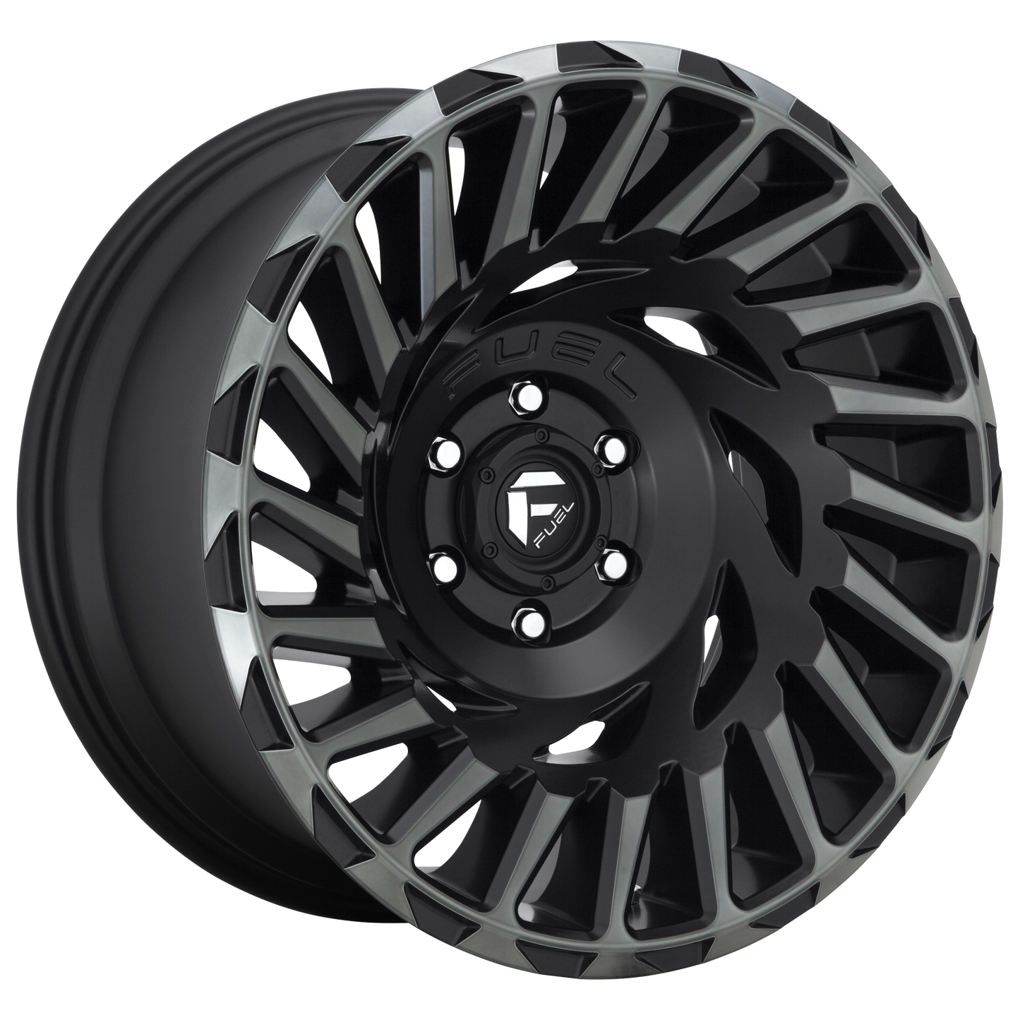CYCLONE 18x9 6x135.00 MATTE MACHINED DOUBLE DARK TINT (1 mm) - Tires and Engine Performance