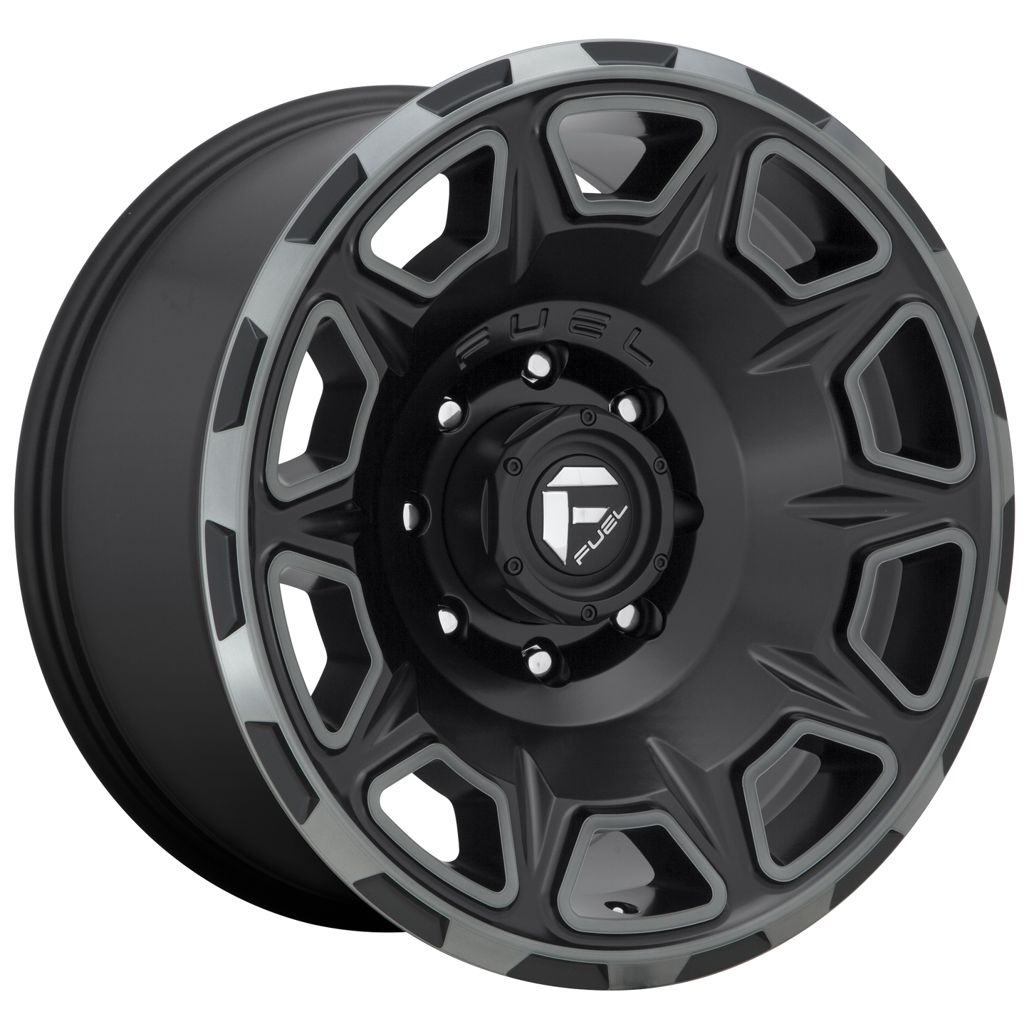 VENGEANCE 20x10 6x139.70 MATTE BLACK DOUBLE DARK TINT (-18 mm) - Tires and Engine Performance
