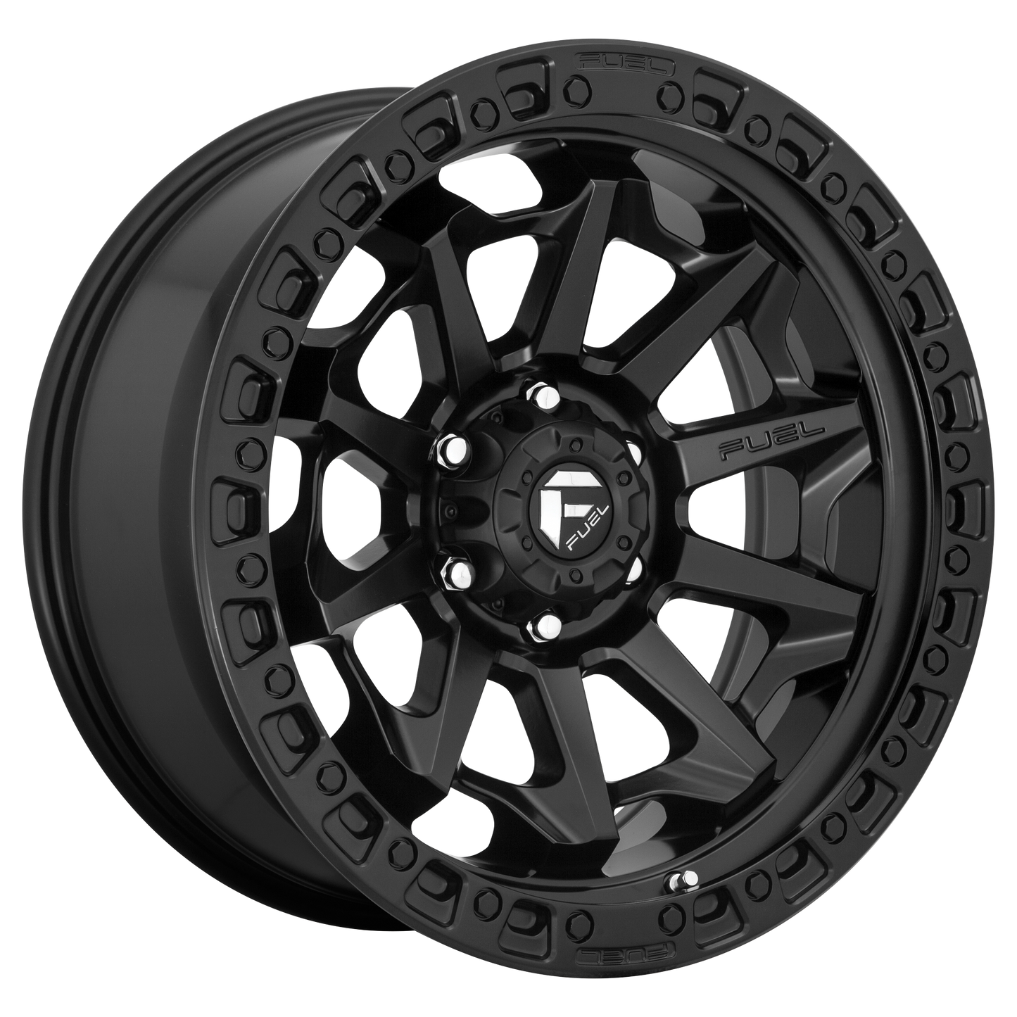 COVERT 17x9 8x165.10 MATTE BLACK (1 mm) - Tires and Engine Performance
