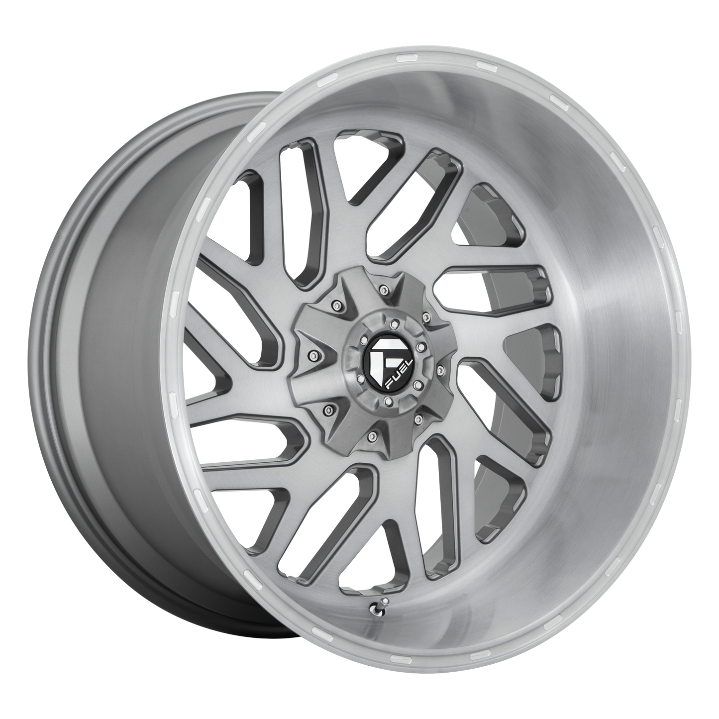TRITON PLATINUM 20x10 8x165.10 BRUSHED GUN METAL TINTED CLEAR (-18 mm) - Tires and Engine Performance