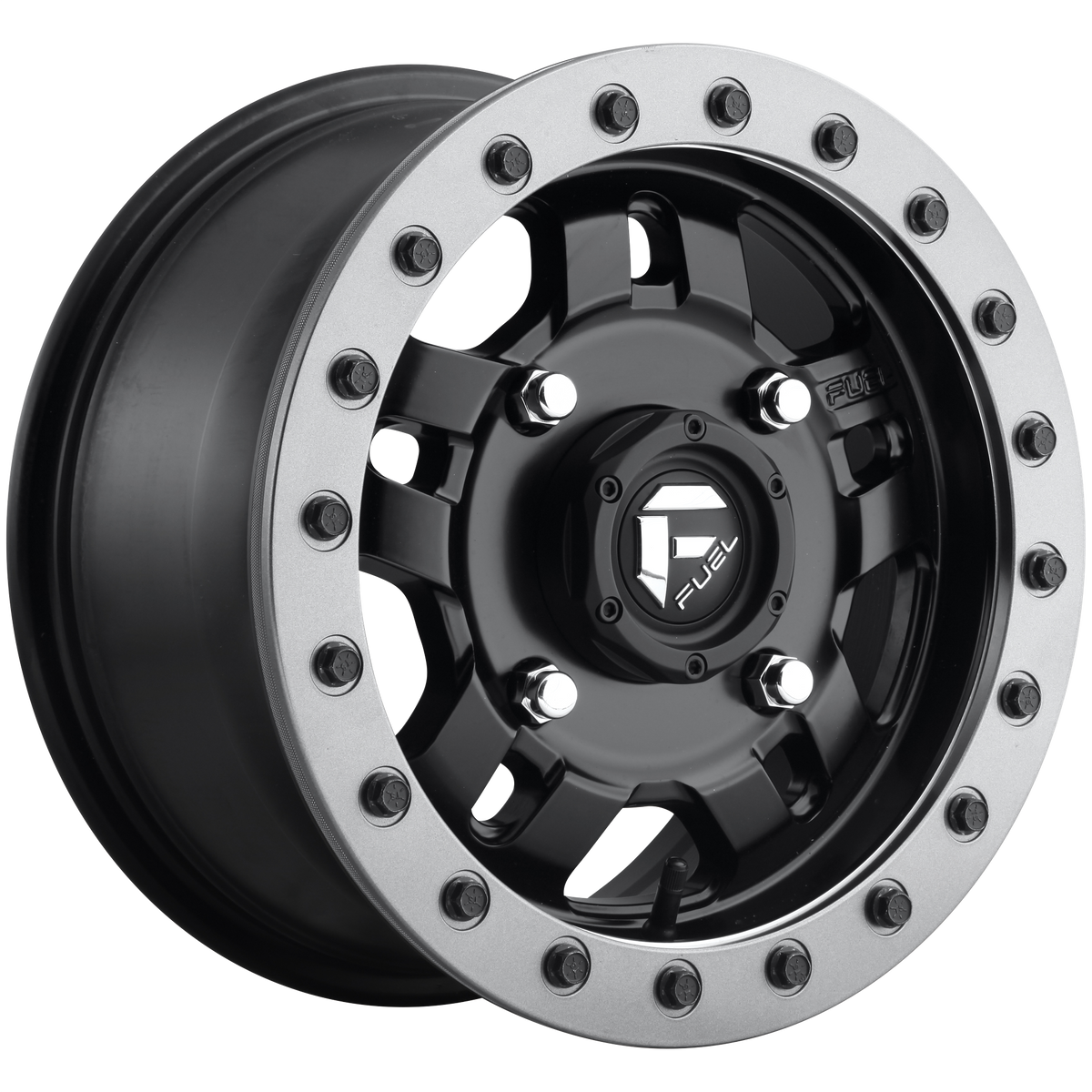 ANZA BL - OFF ROAD ONLY 14x7 4x156.00 MATTE BLACK (13 mm) - Tires and Engine Performance