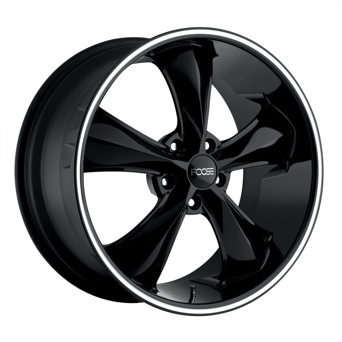 LEGEND 18x8.5 5x114.30 GLOSS BLACK MILLED (34 mm) - Tires and Engine Performance