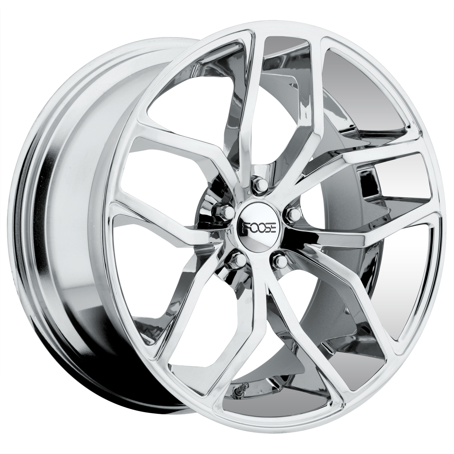 OUTCAST 20x8.5 5x120.00 CHROME PLATED (35 mm) - Tires and Engine Performance