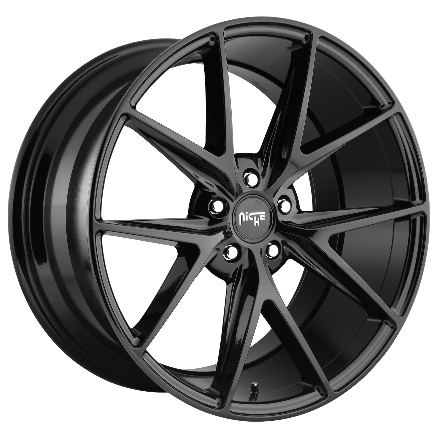 MISANO 20x9 5x120.00 GLOSS BLACK (35 mm) - Tires and Engine Performance