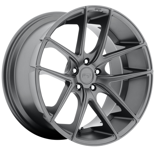 TARGA 20x8.5 5x114.30 MATTE GUN METAL (35 mm) - Tires and Engine Performance