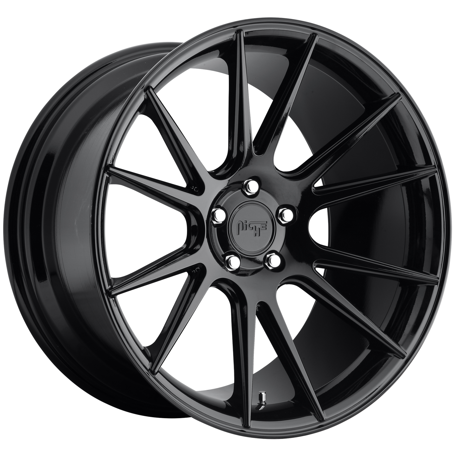 VICENZA 20x9 5x114.30 GLOSS BLACK (35 mm) - Tires and Engine Performance
