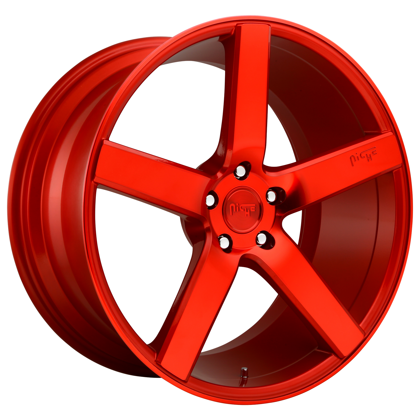 MILAN 20x8.5 5x114.30 CANDY RED (35 mm) - Tires and Engine Performance