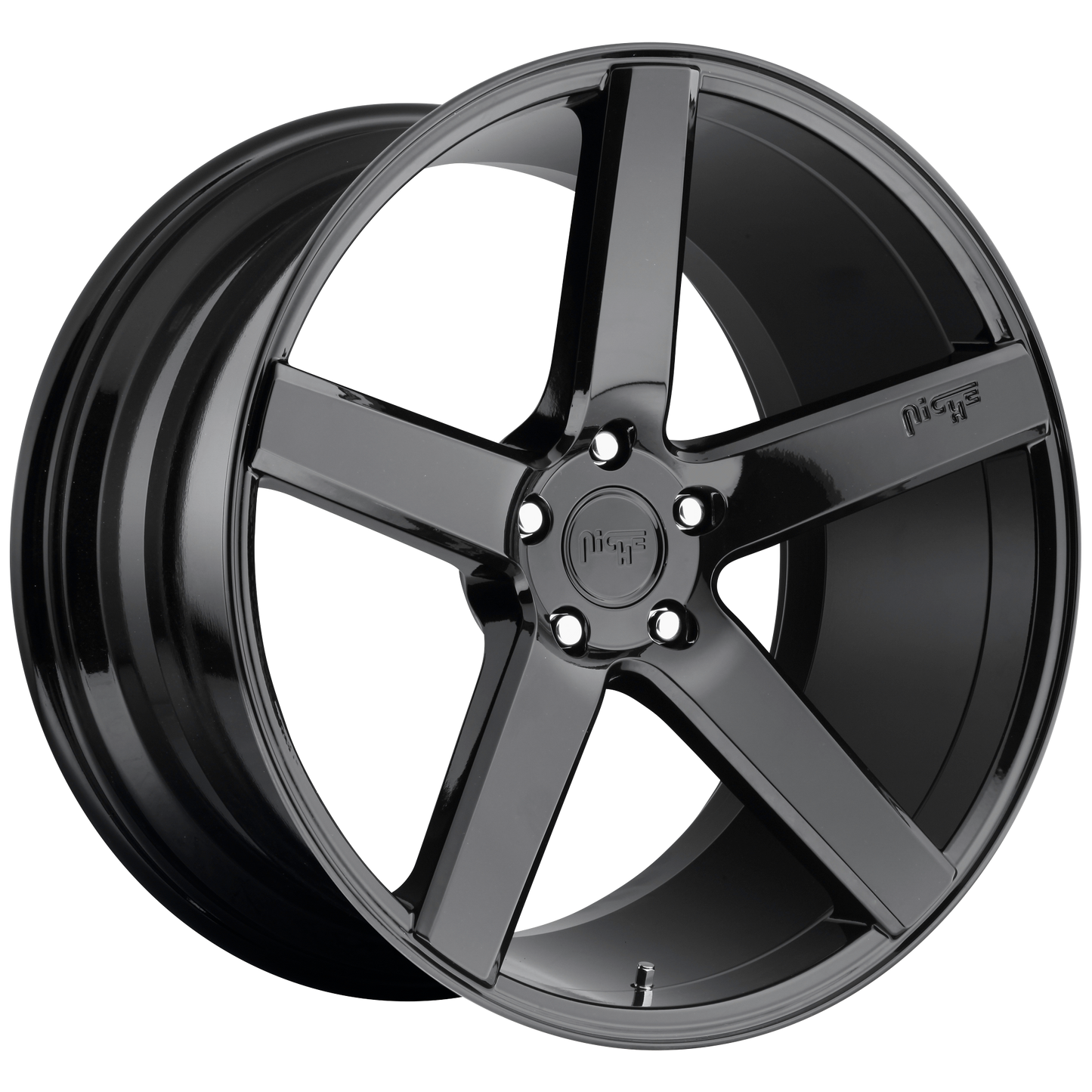 MILAN 20x8.5 5x114.30 GLOSS BLACK (35 mm) - Tires and Engine Performance