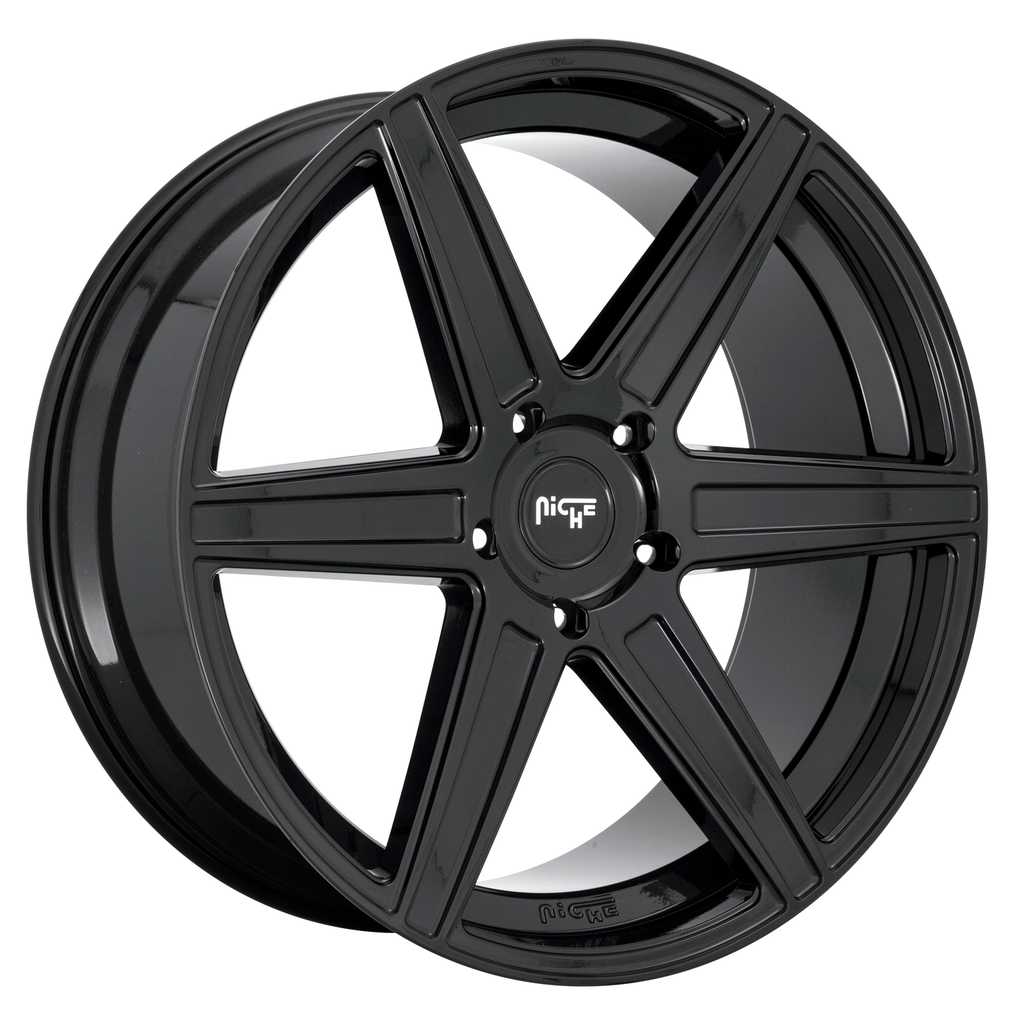 CARINA 24x10 6x135.00 GLOSS BLACK (30 mm) - Tires and Engine Performance