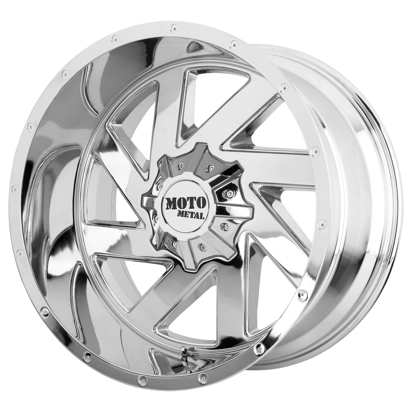 MELEE 20x9 Blank CHROME (0 mm) - Tires and Engine Performance