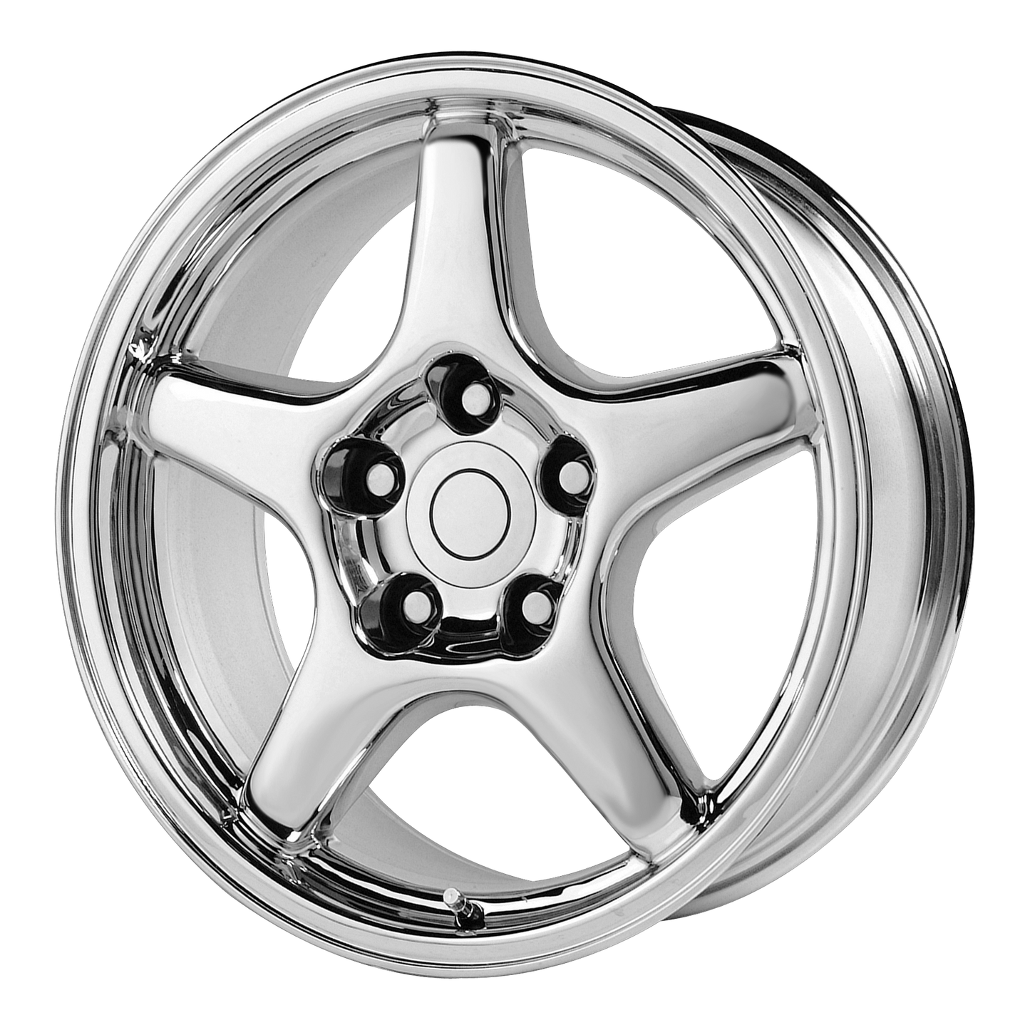 103C 17x9.5 5x120.65 GLOSS BLACK W/ MACHINED LIP (38 mm) - Tires and Engine Performance