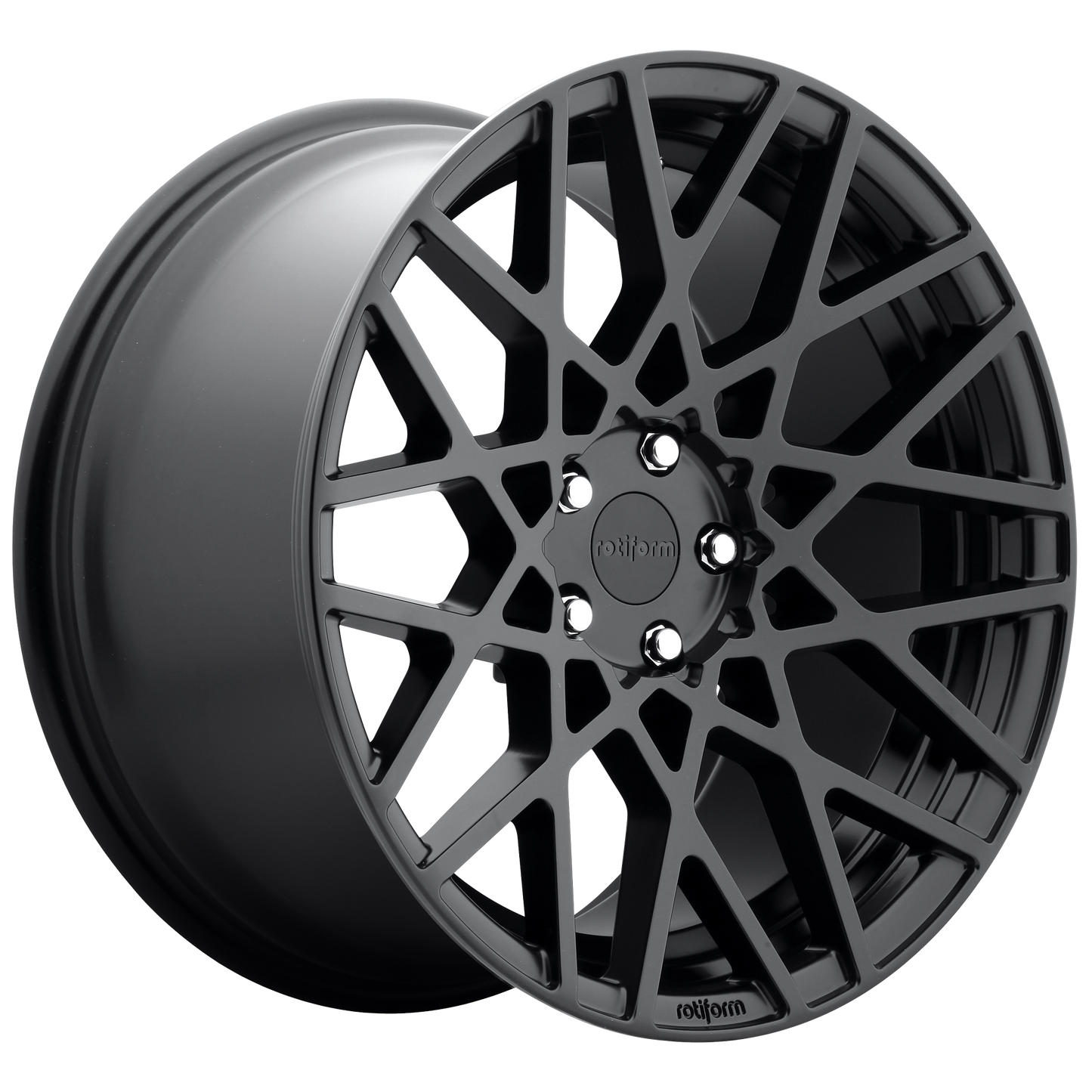BLQ 18x8.5 5x114.30 MATTE BLACK (45 mm) - Tires and Engine Performance
